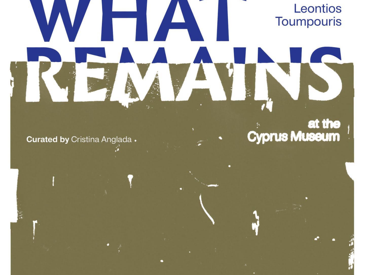 WITH WHAT REMAINS: AN ART EXHIBITION AT THE CYPRUS MUSEUM FEATURING WORKS BY ANDREAS MALLOURIS AND LEONTIOS&nbsp;TOUMPOURIS